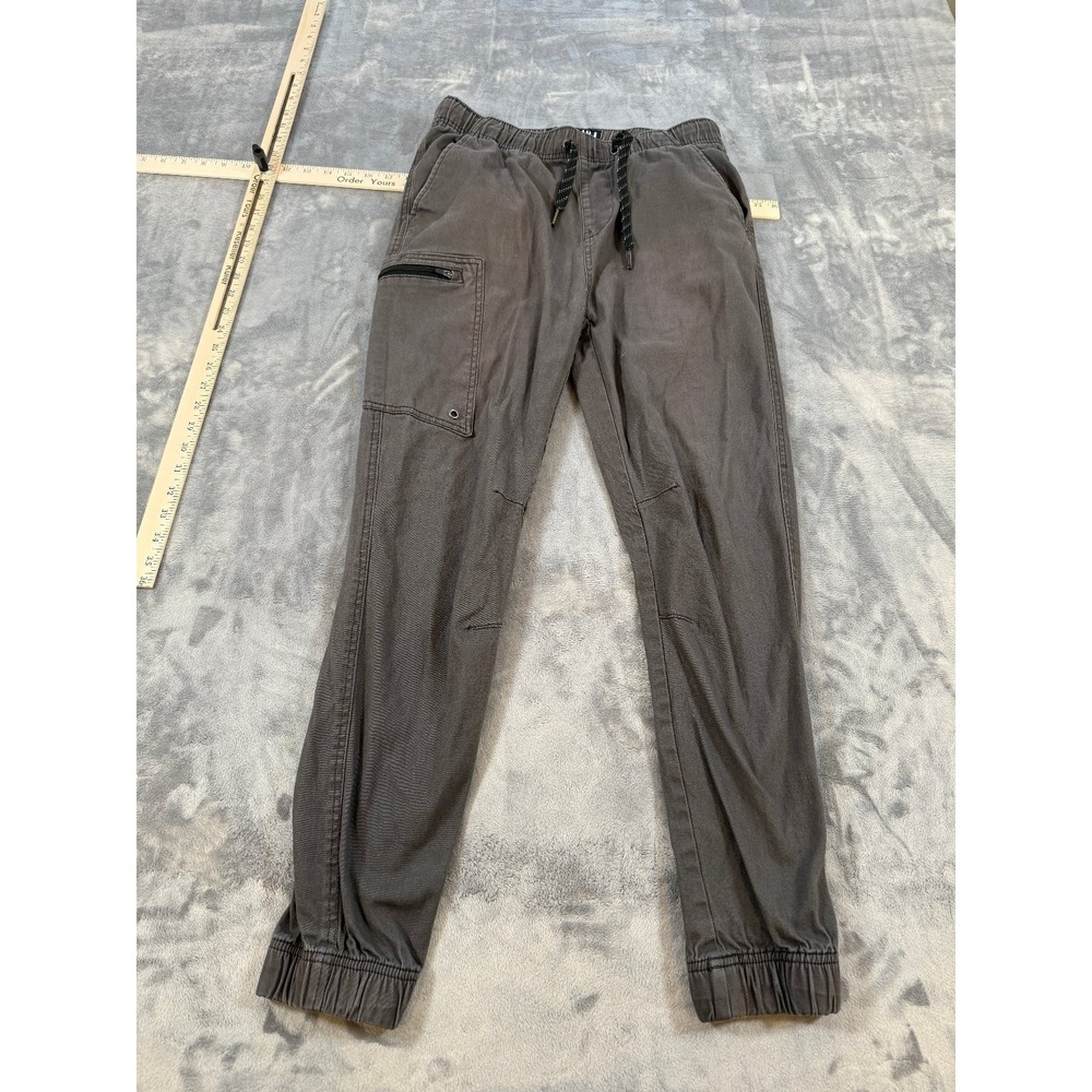 Denali Men's Gray Jogger Cargo Pants Size S (29-31) Drawstring Elastic Waist
